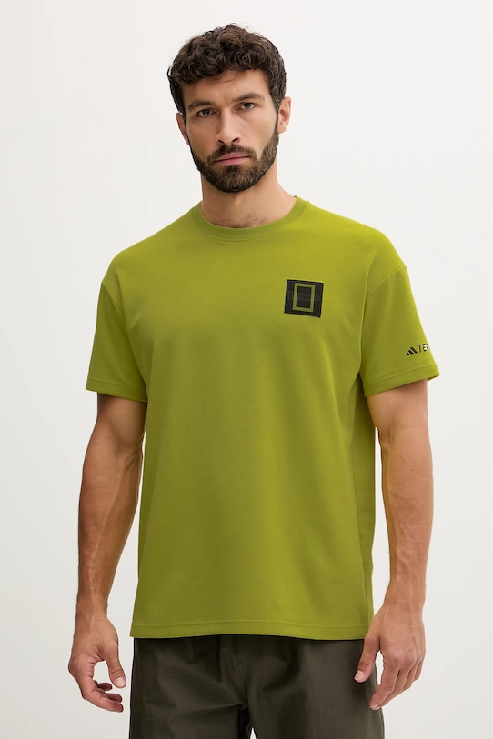 Odzież adidas TERREX t-shirt sportowy KC2351 zielony