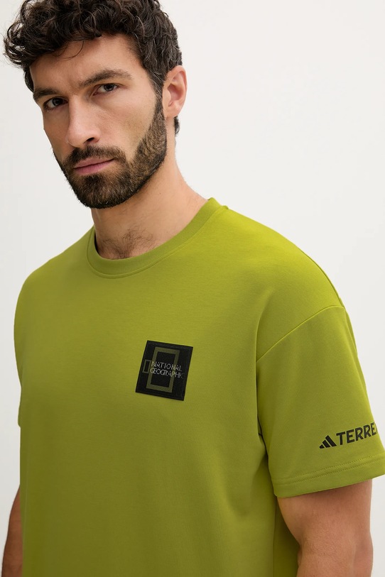 Športna kratka majica adidas TERREX zelena KC2351