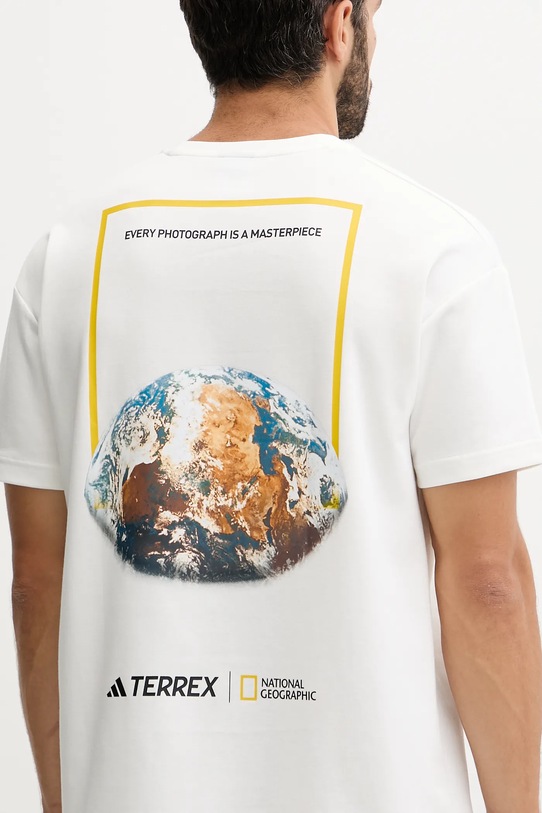 adidas TERREX t-shirt KC5417 bianco