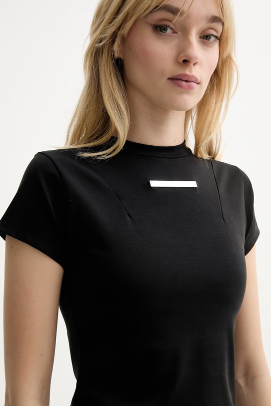 Heliot Emil t-shirt czarny AW25.W.13.087.BLK01