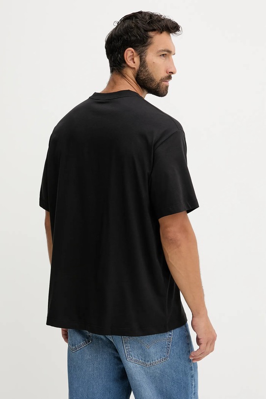 Bavlněné tričko Calvin Klein Jeans LV04RC856G černá AW25