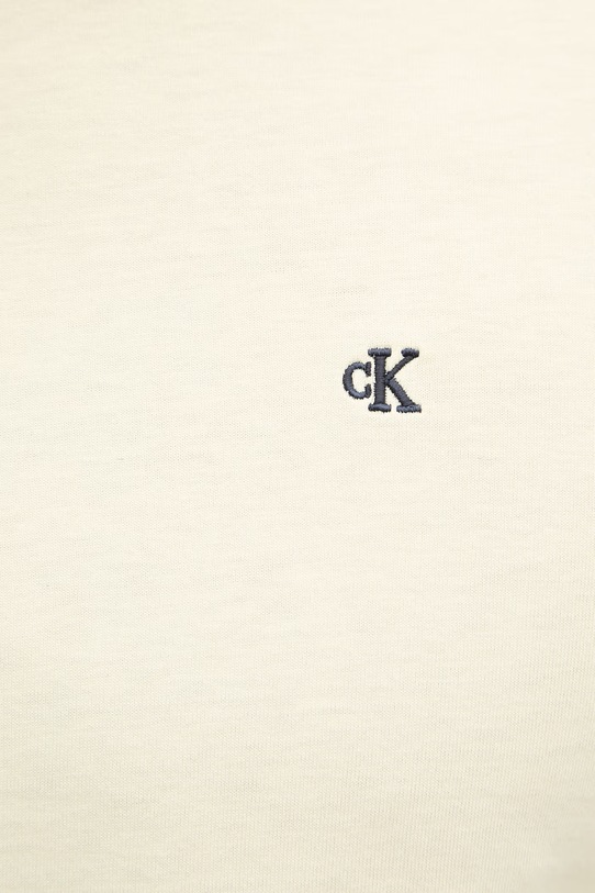 Calvin Klein Jeans tricou bărbătesc din bumbac LV04RD254G galben