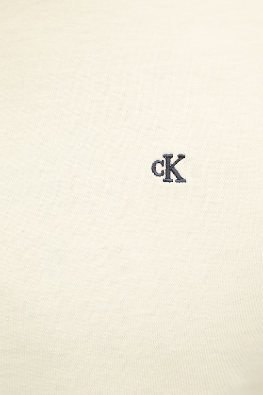 Calvin Klein Jeans tricou bărbătesc din bumbac LV04RD254G galben