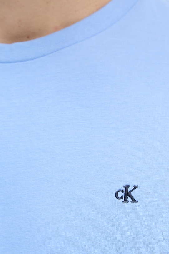 Calvin Klein Jeans majica za muškarce od pamuka LV04RD254G plava