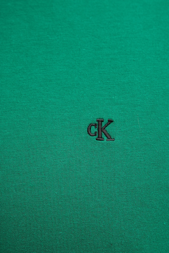 Bavlněné tričko Calvin Klein Jeans LV04RD254G zelená