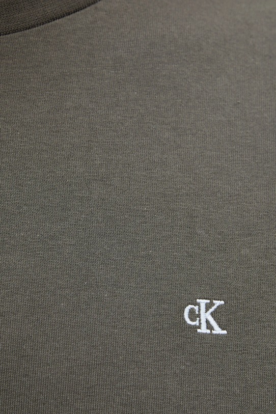 Бавовняна футболка Calvin Klein Jeans сірий LV04RD254G