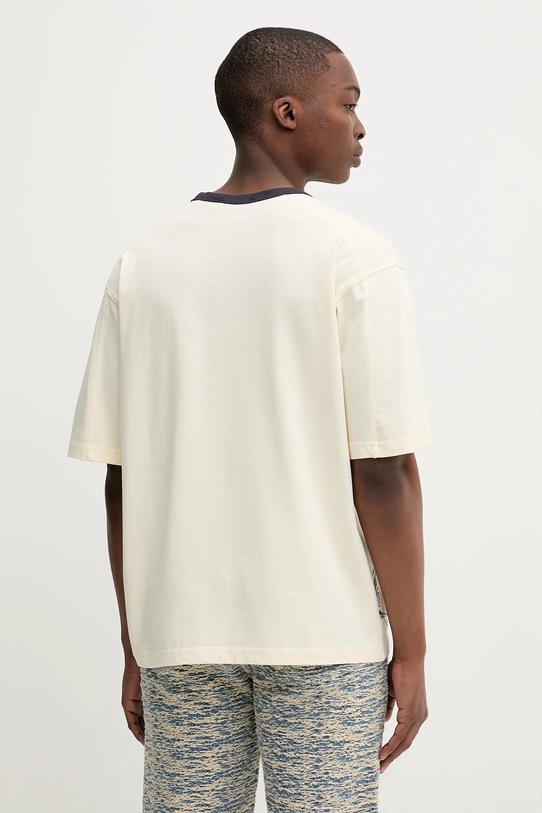 Odzież Desigual t-shirt BODEGÓN 25WMTK31 beżowy