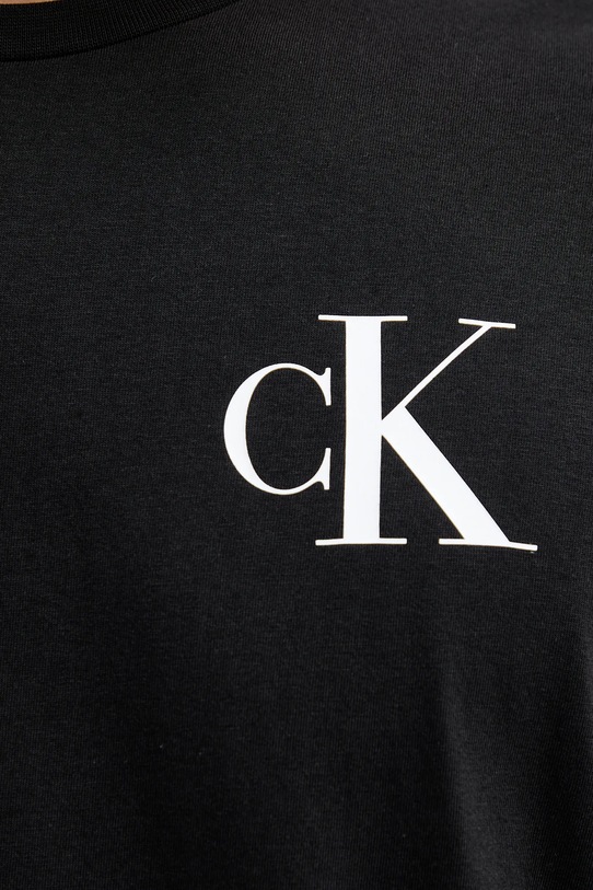 Calvin Klein Jeans pamut póló LV04RD865G fekete