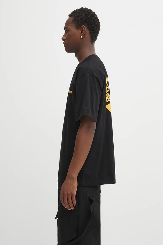 NEIGHBORHOOD t-shirt bawełniany NH . TEE LS-1 251PCNH.ST02 czarny AW25