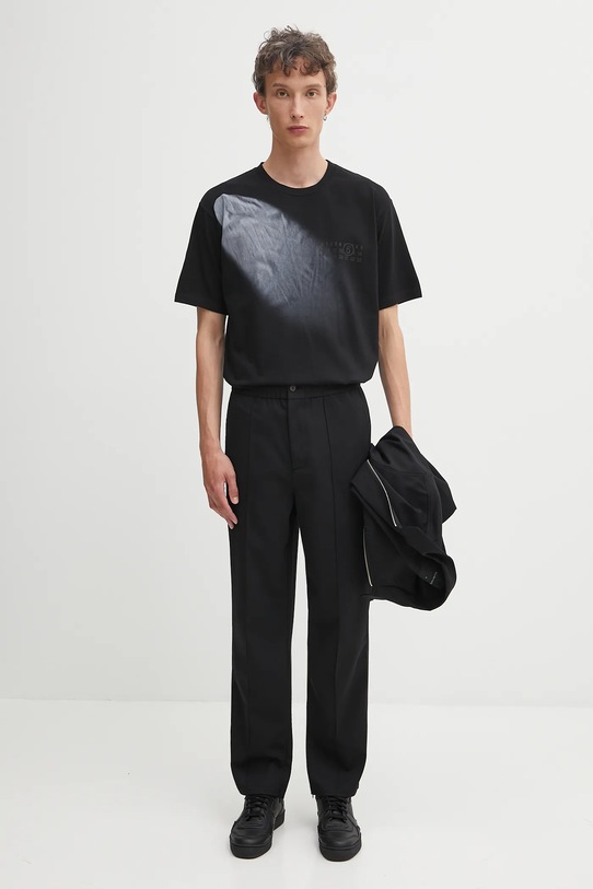 MM6 Maison Margiela t-shirt in cotone SH2GC0028.M20048.900 nero