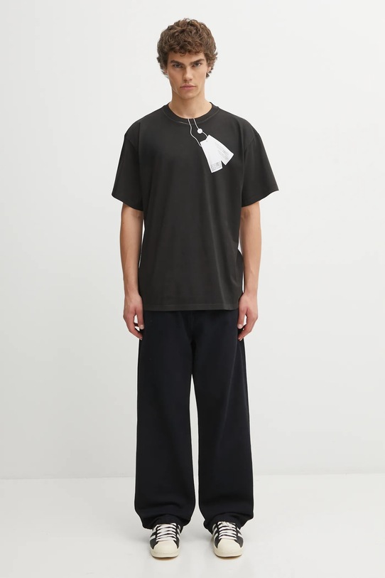 MM6 Maison Margiela t-shirt bawełniany SH2GC0029.M20048.100 biały