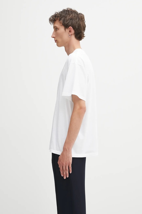 MM6 Maison Margiela t-shirt in cotone SH2GC0030.M20048.100 bianco AW25