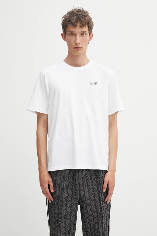Abbigliamento MM6 Maison Margiela t-shirt in cotone SH2GC0031.M20048.100 bianco