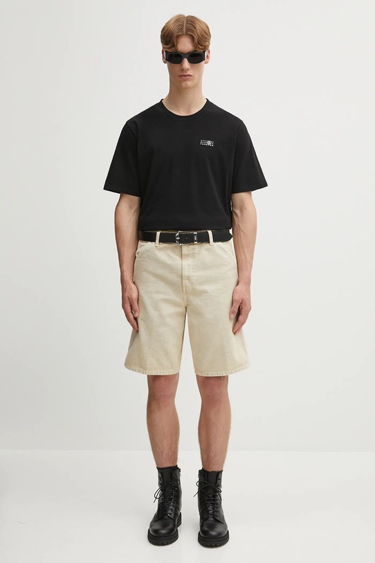 MM6 Maison Margiela t-shirt bawełniany SH2GC0031.M20048.900 czarny