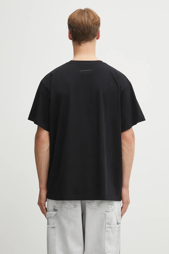 Odzież MM6 Maison Margiela t-shirt bawełniany x MM6 Wardro SH0GC0032.S24312.900 czarny
