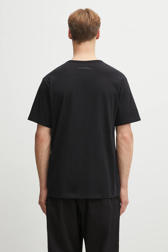 Odzież MM6 Maison Margiela t-shirt bawełniany SH0GC0057.S24312.900 czarny