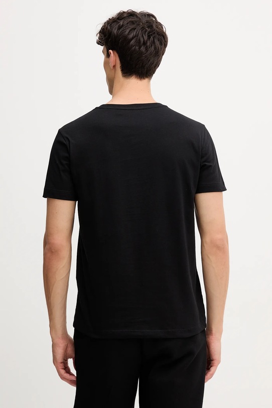 Дрехи Памучна тениска Trussardi G0278200050N черен