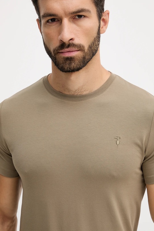 Trussardi t-shirt beżowy G0228000042N