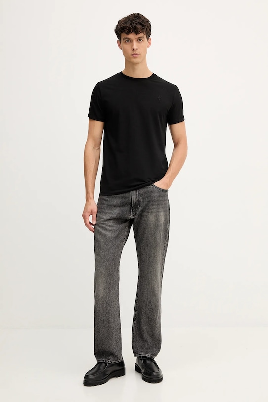 Trussardi tricou G0228000042N negru AW25