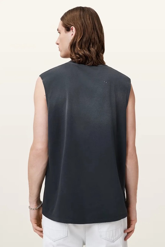 AllSaints t-shirt bez rękawów JONAH szary M022JC