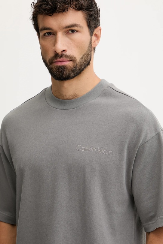 Bavlnené tričko Calvin Klein Underwear sivá LV00NM2929