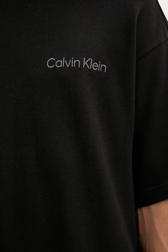 Хлопковая футболка Calvin Klein Underwear LV00NM2929 чёрный