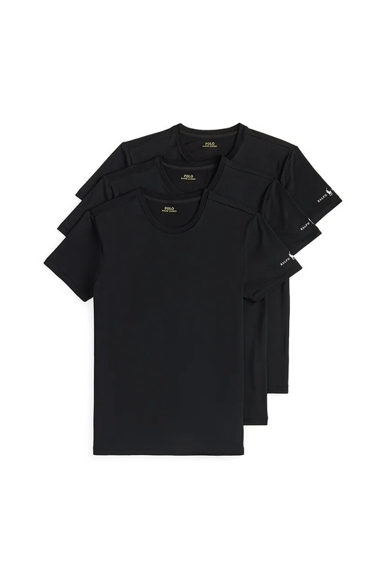Ρούχα Μπλουζάκι Polo Ralph Lauren 3-pack 714965508 μαύρο