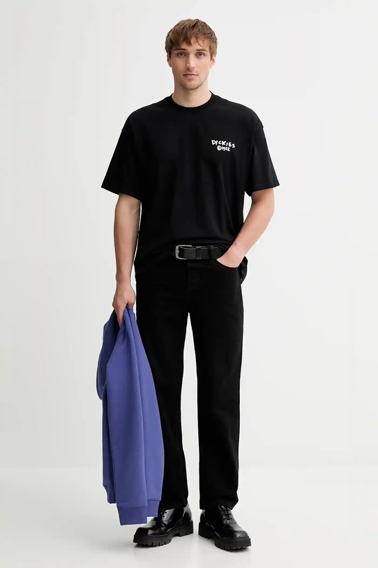 Bavlněné tričko Dickies DK0A87QO černá AW25
