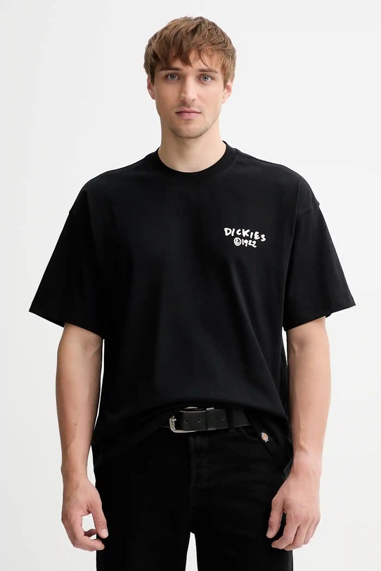 Oblečení Bavlněné tričko Dickies DK0A87QO černá