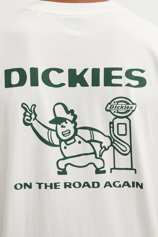 Бавовняна футболка Dickies DK0A87QI бежевий