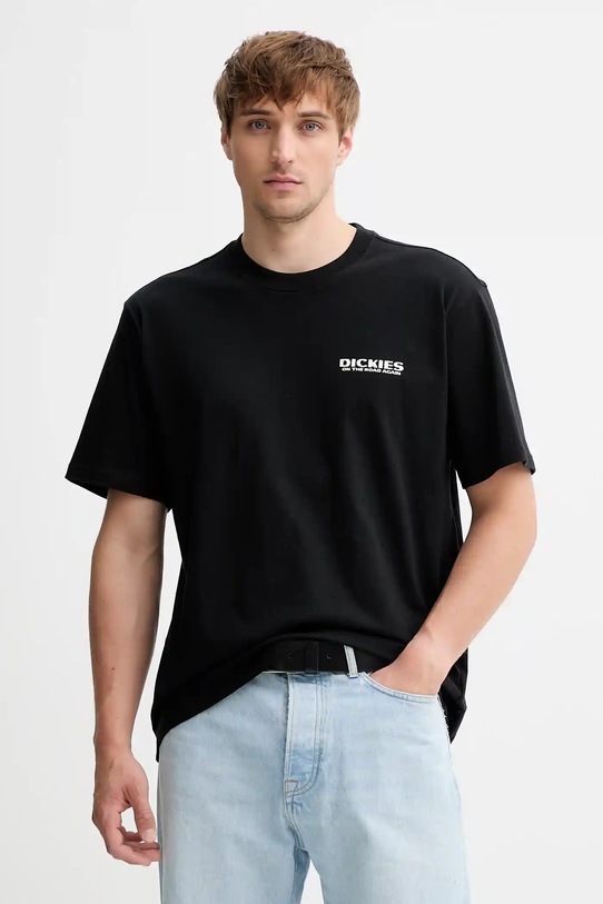 Oblečení Bavlněné tričko Dickies DK0A87QI černá