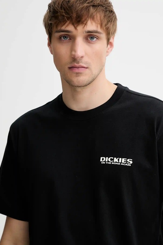 Bavlněné tričko Dickies černá DK0A87QI