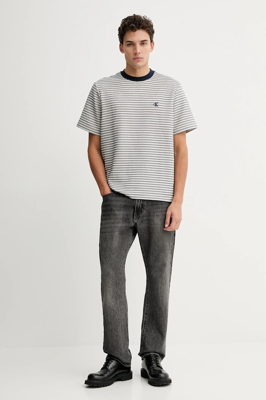 Calvin Klein t-shirt LV04LD204G granatowy AW25