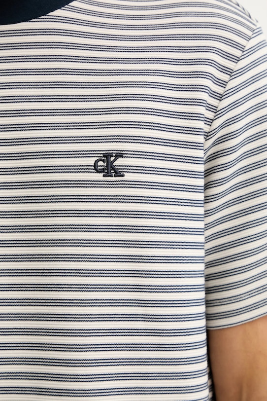 Calvin Klein t-shirt LV04LD204G granatowy