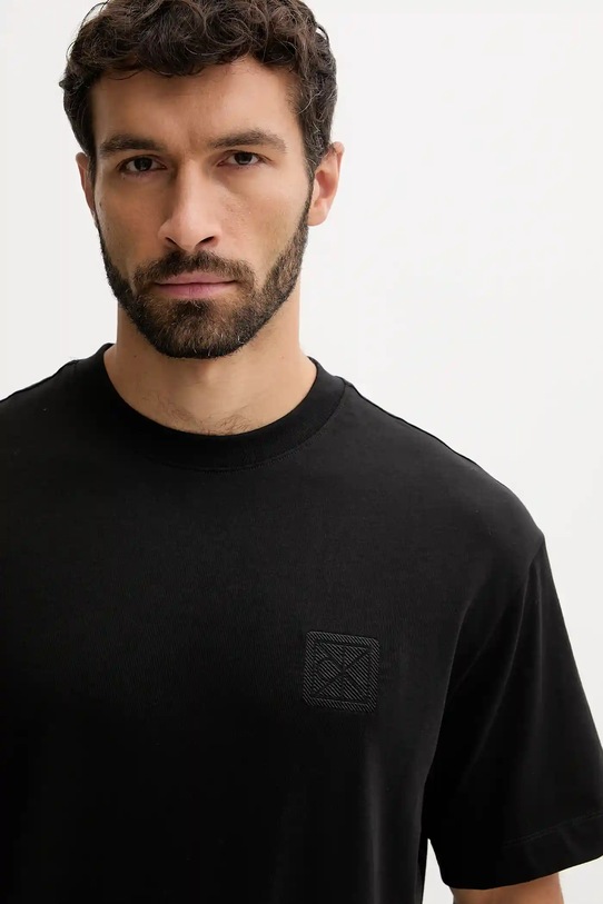 Odzież Calvin Klein t-shirt bawełniany LV04LD224G czarny