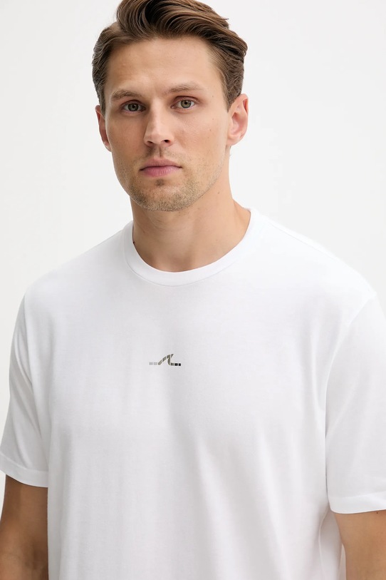Paul&Shark tricou din bumbac Knitwear alb 15311639