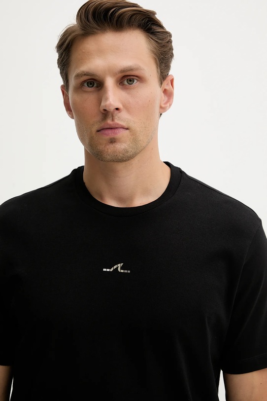 Paul&Shark tricou din bumbac Knitwear negru 15311639