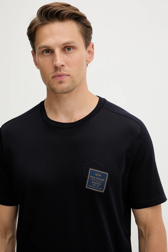 Paul&Shark t-shirt in cotone Knitwear blu navy 15311647