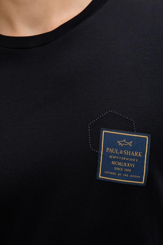 Paul&Shark t-shirt in cotone Knitwear 15311647 blu navy