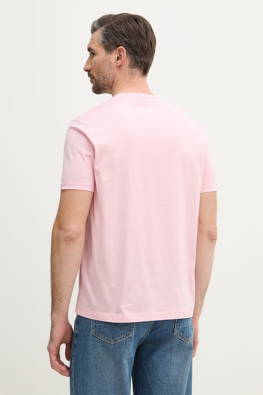 Odzież Paul&Shark t-shirt bawełniany Knitwear 99311005 różowy