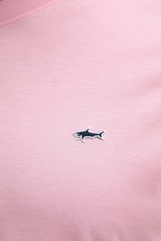 Paul&Shark pamut póló Knitwear 99311005 rózsaszín