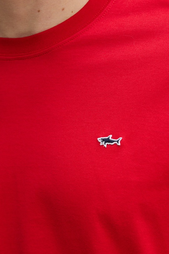 Paul&Shark t-shirt bawełniany Knitwear 99311005 czerwony