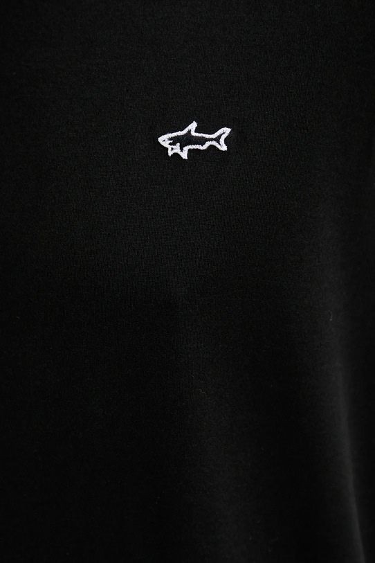 Paul&Shark t-shirt bawełniany Knitwear czarny 99311005