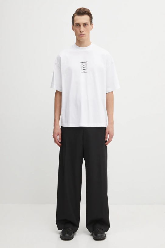 VETEMENTS t-shirt bawełniany Bats Logo Regular UH76TR650W