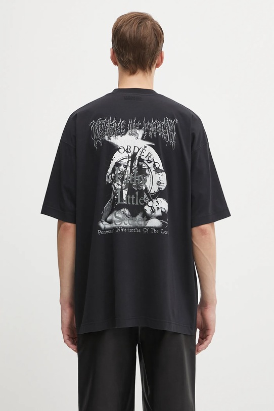 Clothing VETEMENTS cotton t-shirt Cof Filthy Secret Oversized UCF76TR600B black