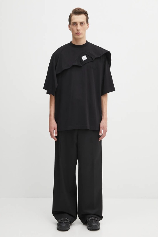 VETEMENTS t-shirt bawełniany Double Layered UH76TR400B