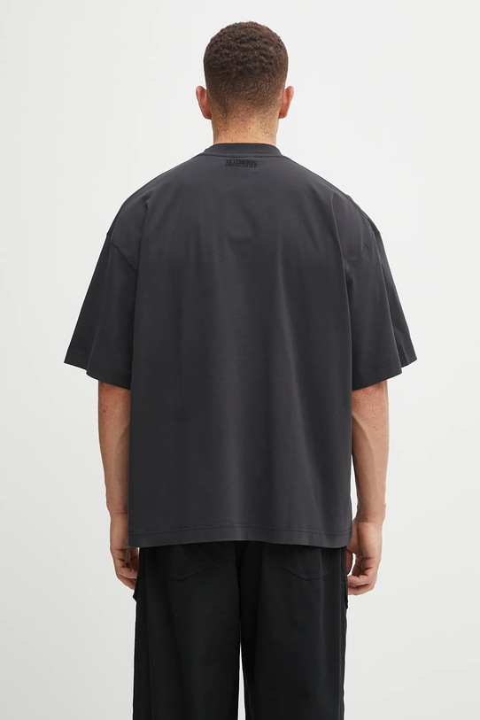 Abbigliamento VETEMENTS t-shirt in cotone Polizei Regular UH76TR300B nero