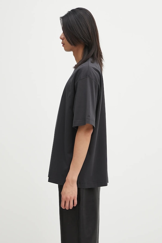 Βαμβακερό μπλουζάκι VETEMENTS Bats Logo Regular UH76TR650B μαύρο AW25