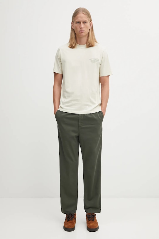 Pamučna majica Napapijri S-Aren NP0A88S4N1J1 bež