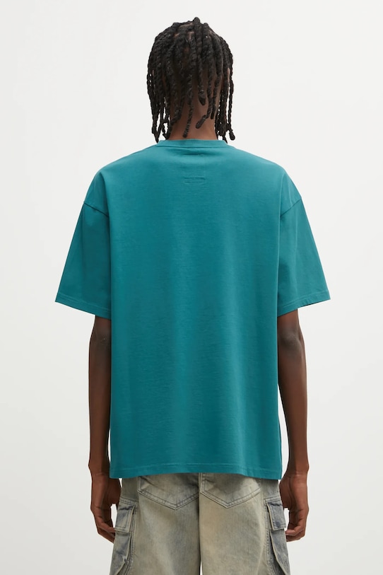 Ρούχα Βαμβακερό μπλουζάκι Napapijri Napapijri x Martine Rose NP0A4HEWG2A1 τιρκουάζ